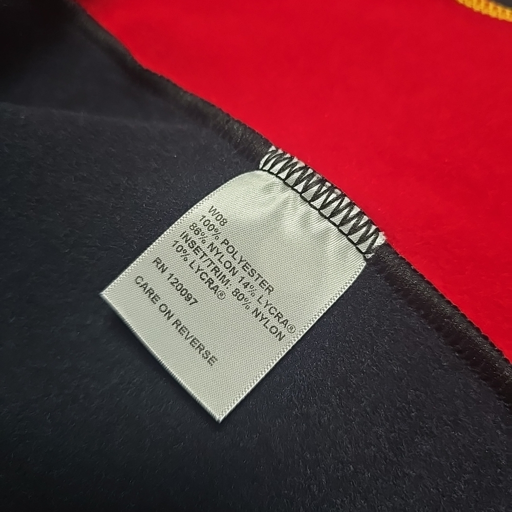 Castelli Cycle Cycling Red Black Jacket Men's size Large Made In USA - Picture 10 of 10